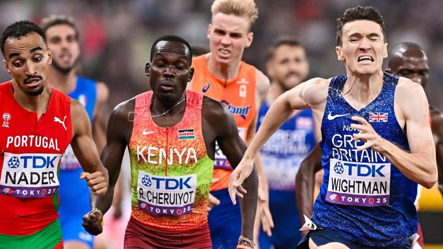 Wightman Claims 1500m Silver as Josh Kerr Suffers Race Injury