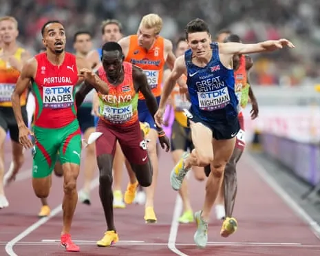 Britain's Jake Wightman Narrowly Misses Gold as Portuguese Isaac Nader Takes Surprise 1500m Win