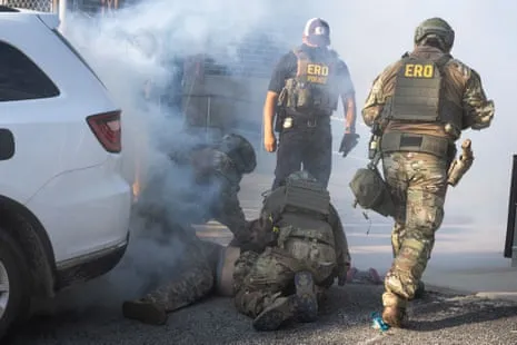 US Authorities Deploy Teargas and Pepper Balls to Disperse Illinois ICE Demonstration