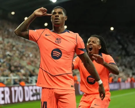 Attacker disrupts the Magpies' major night and insists: ‘I’m evolving at the Catalan club’