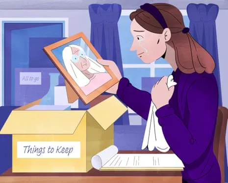 Organize while you work and take your time: key steps to clearing out a relative’s home when they die