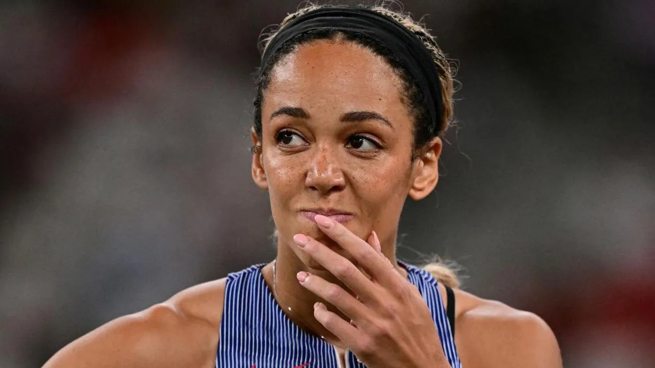 KJT remains in heptathlon podium hunt following day one