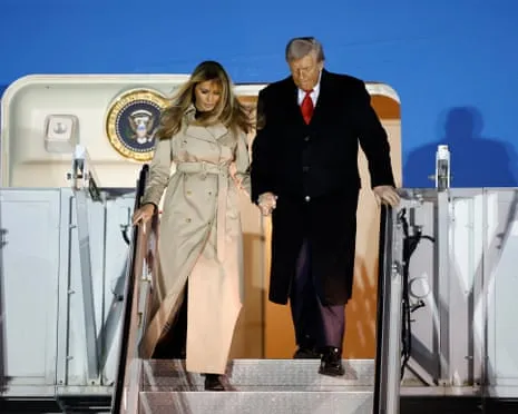 The US President Preparing to Meet the King as Protesters Convene in Windsor and London