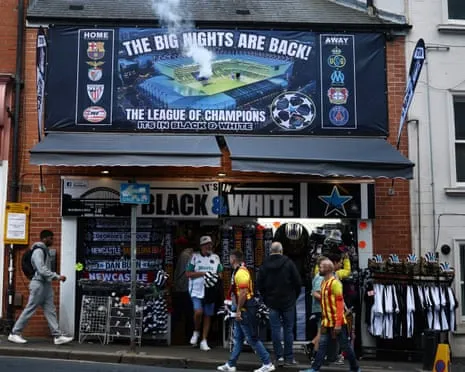 NUFC Face FC Barcelona in Champions League Clash